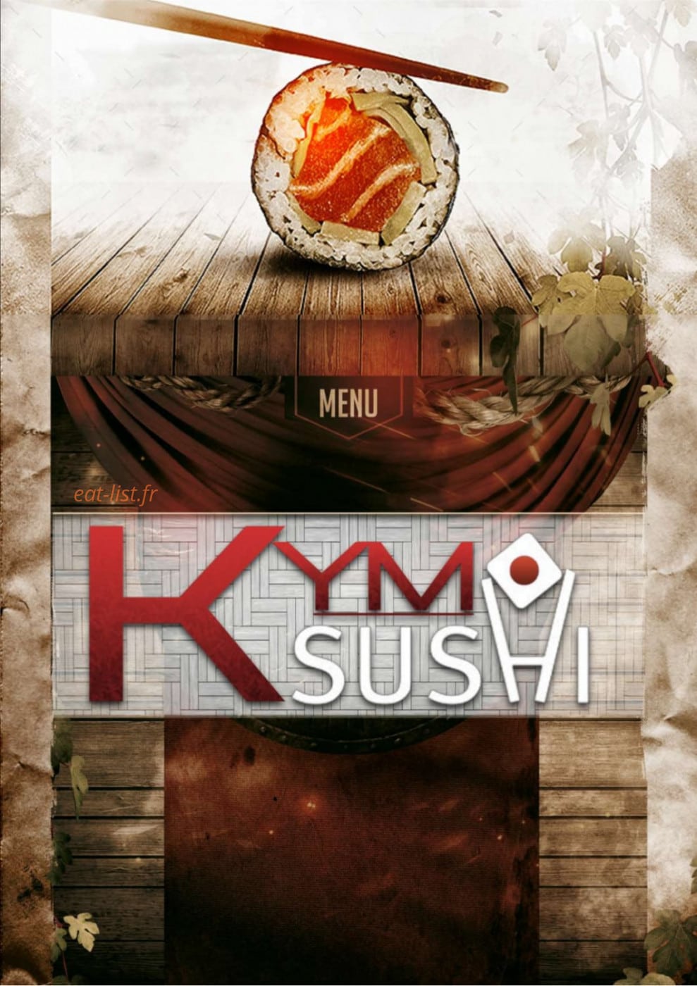 Kymsushi — carte page 1
