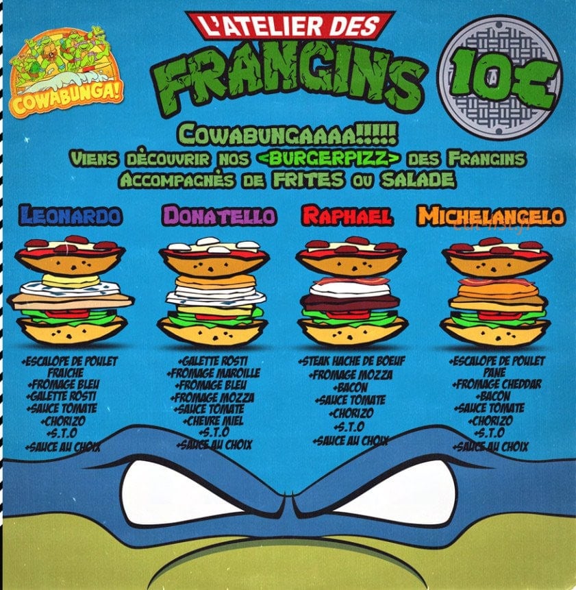 L'Atelier Des Frangins — carte page 2