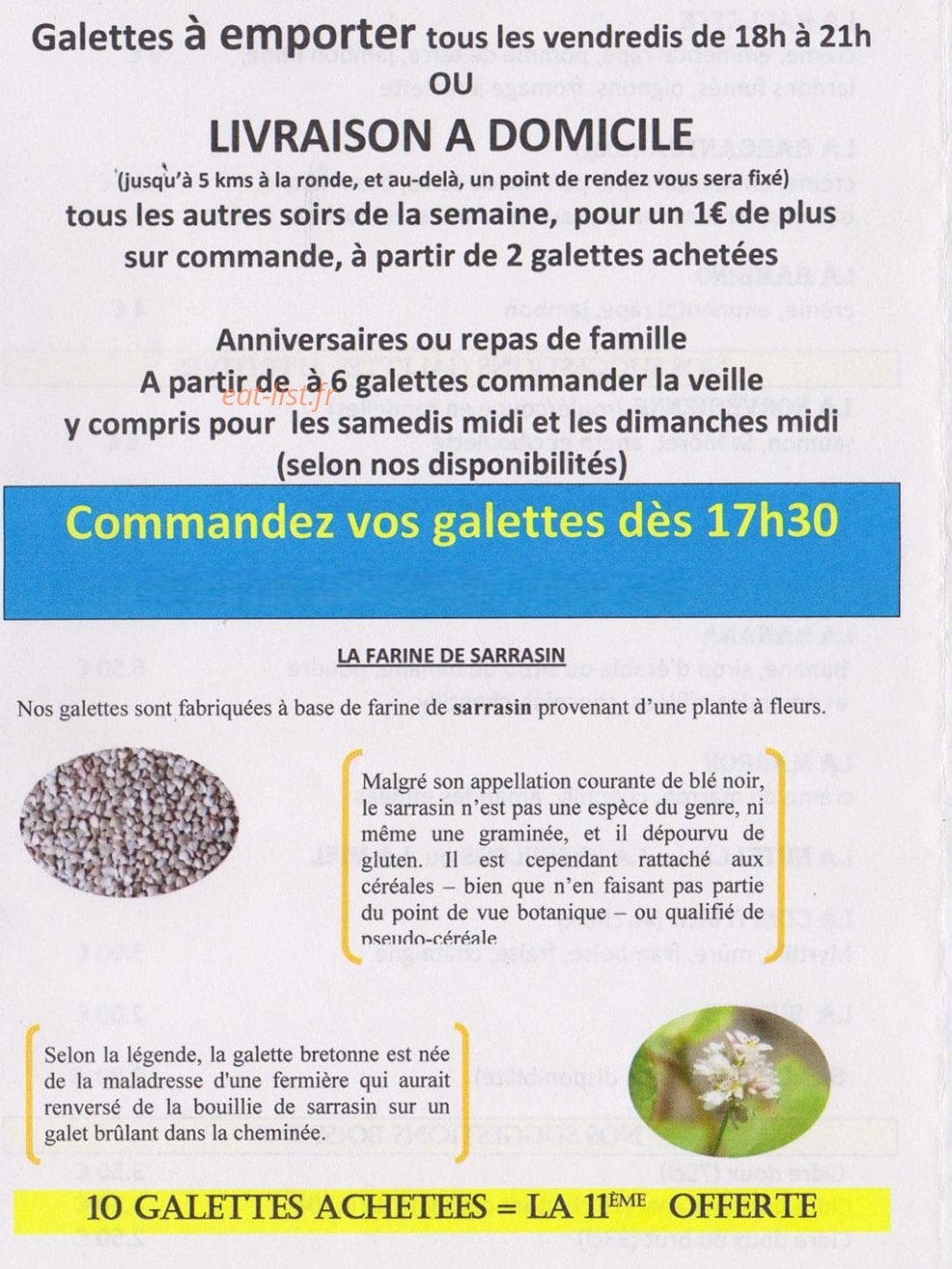 La Bigoudaine — carte page 4