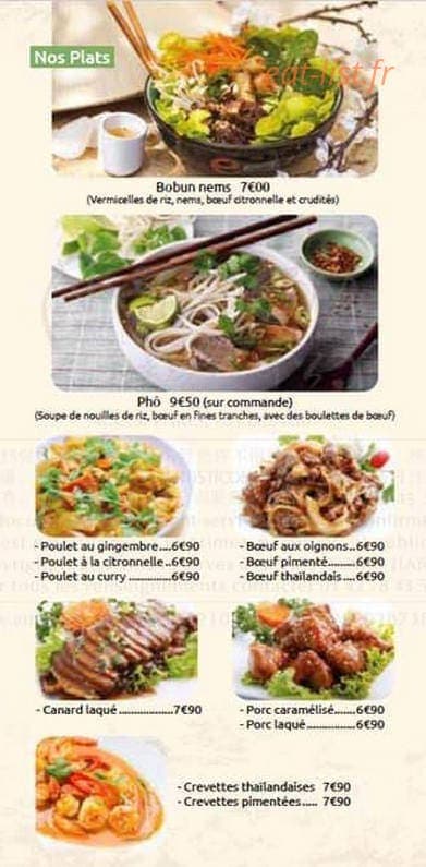 Chez Dong — carte page 3