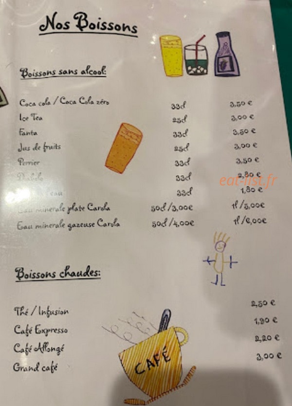 La table des gosses — carte page 4
