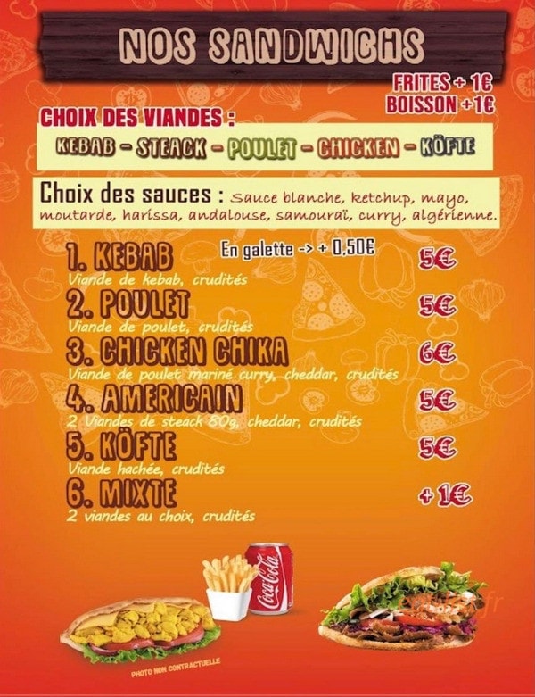 Le Barista — carte page 2
