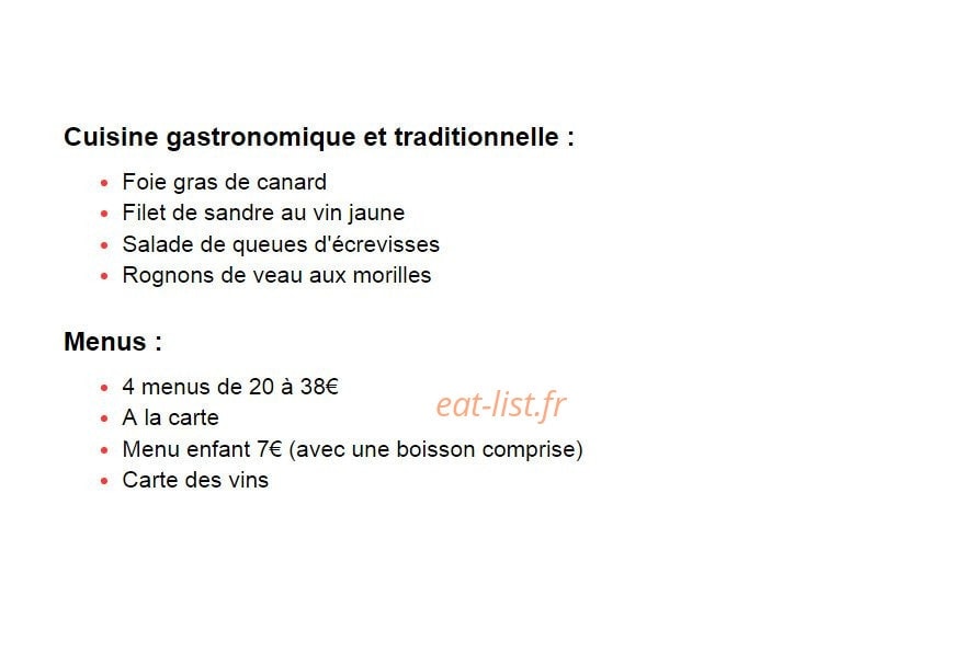 Le Caveau du Grand Puits — carte page 1