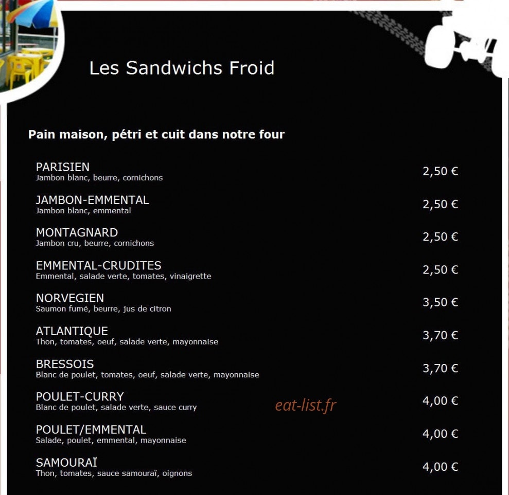 Le Kiosque — carte page 2