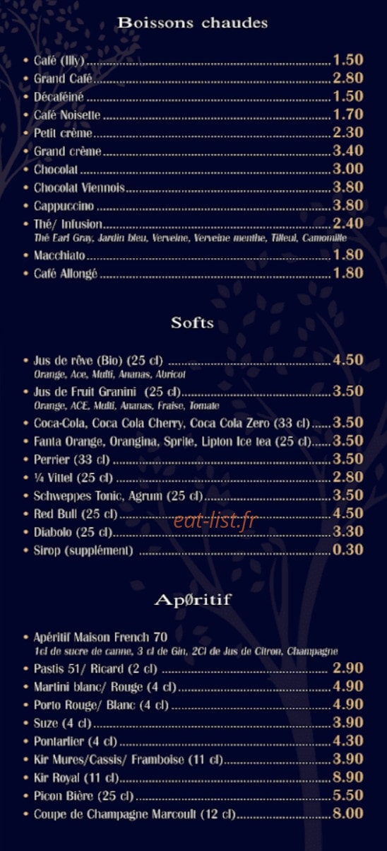 Matka Lounge — carte page 7