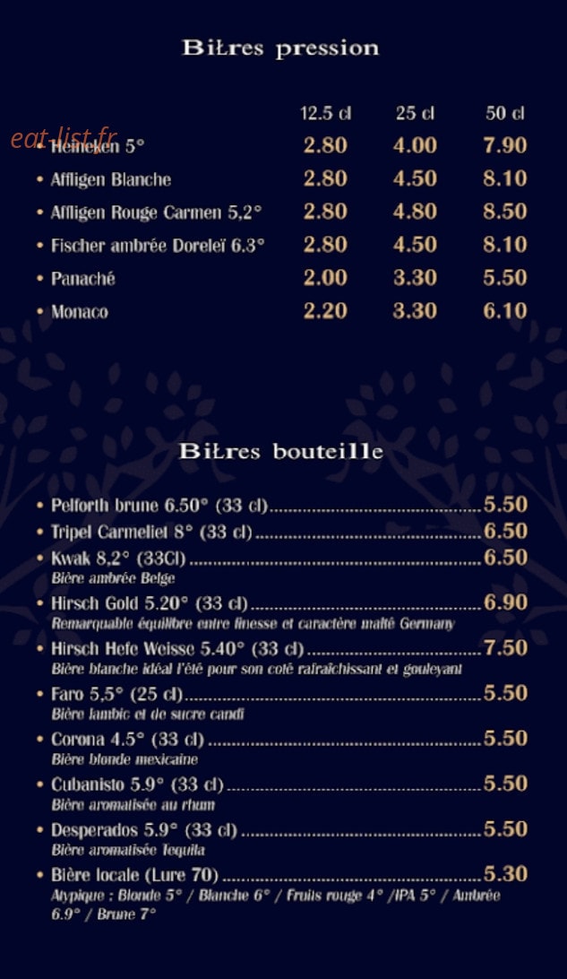 Matka Lounge — carte page 8