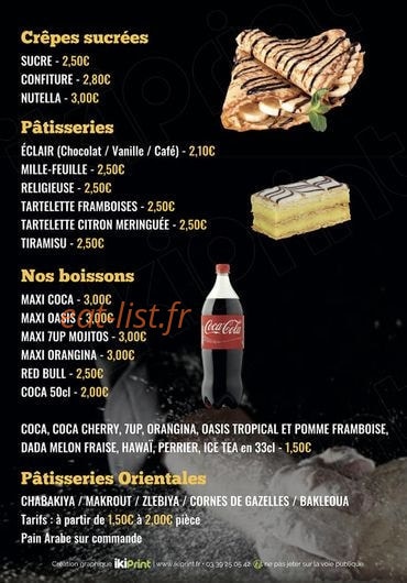 O'crousty — carte page 3