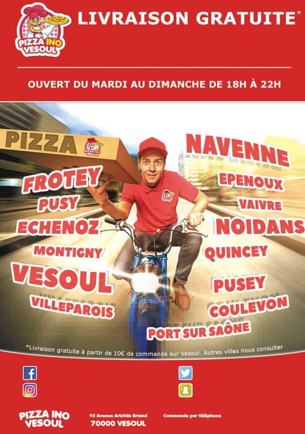 Pizzaino — carte page 1