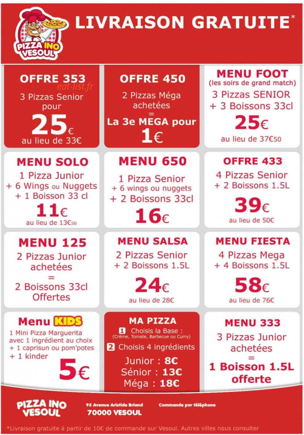 Pizzaino — carte page 4