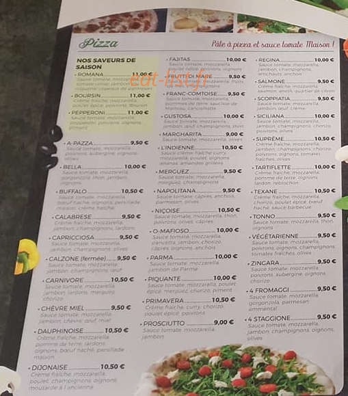 La Bella Napoli — carte page 4