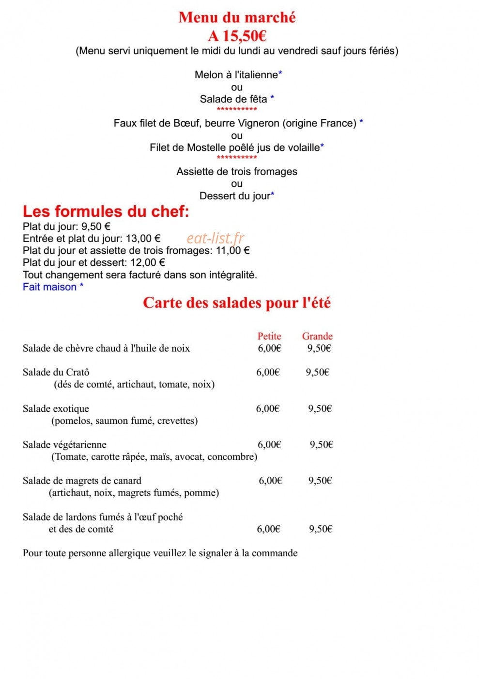 Le Cratô — carte page 1