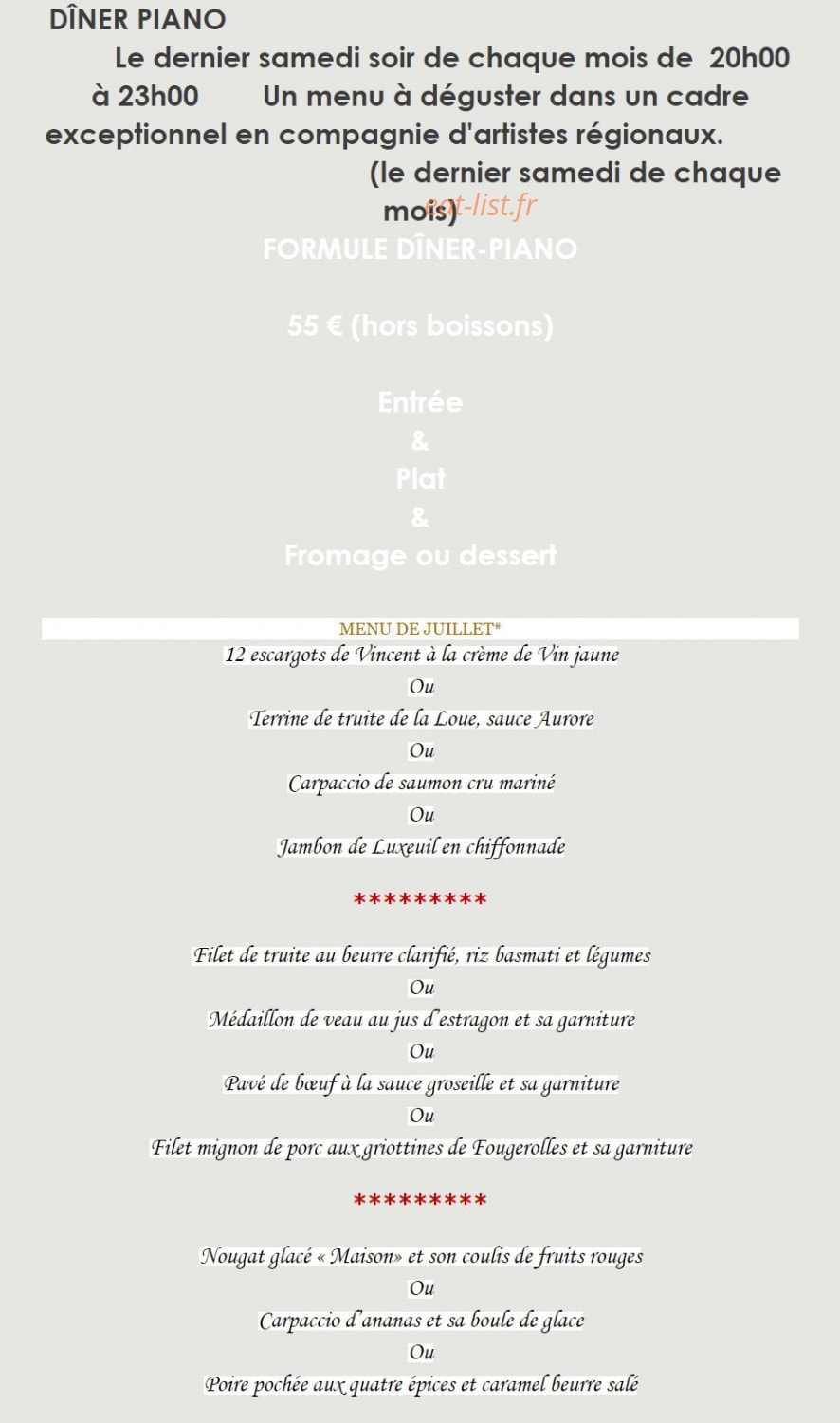 Le Château de Nantilly — carte page 1