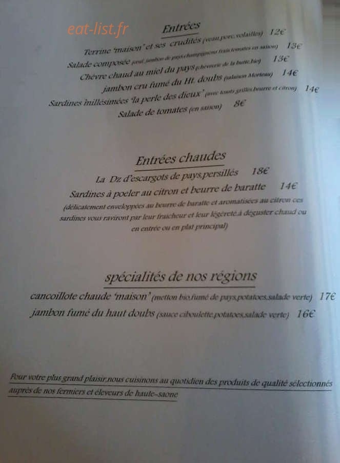 L'Alambic — carte page 2