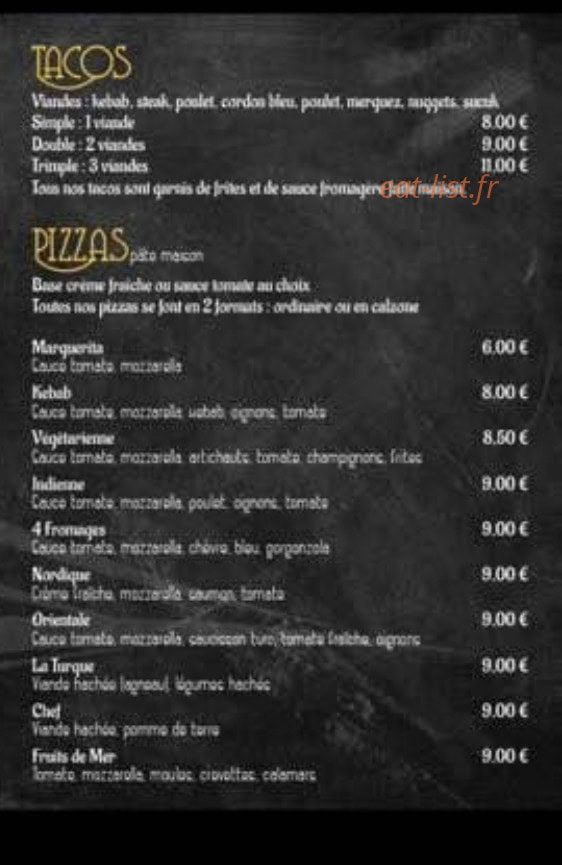 Le Bosphore — carte page 3
