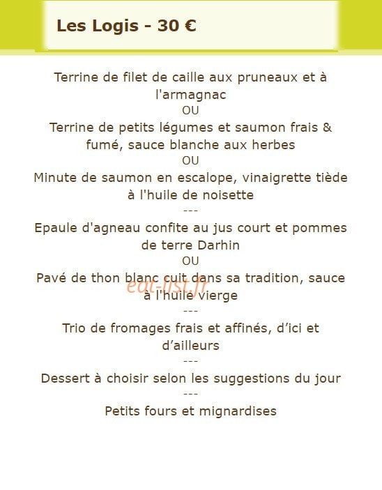 Le Balcon — carte page 2