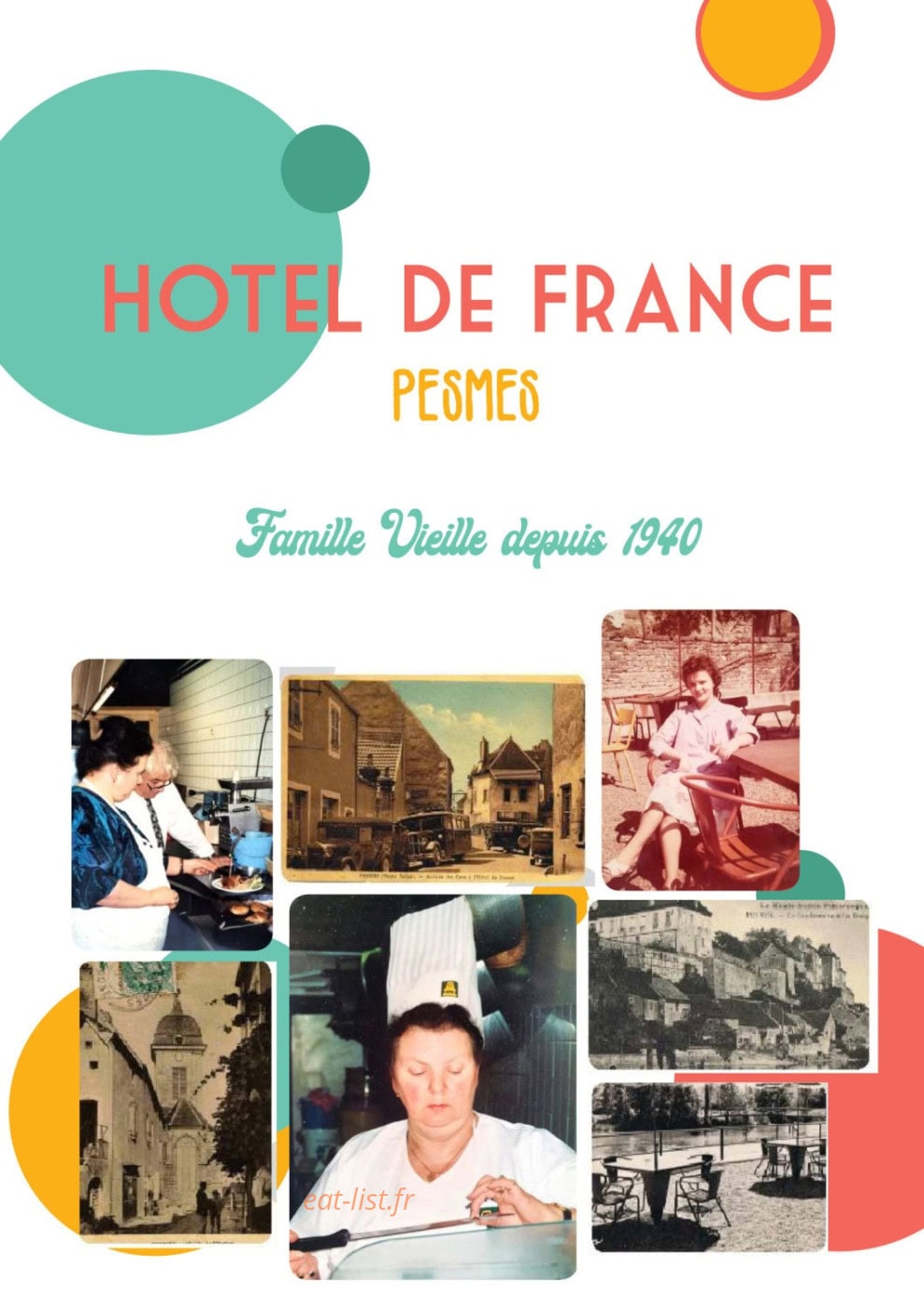Hôtel de France — carte page 1