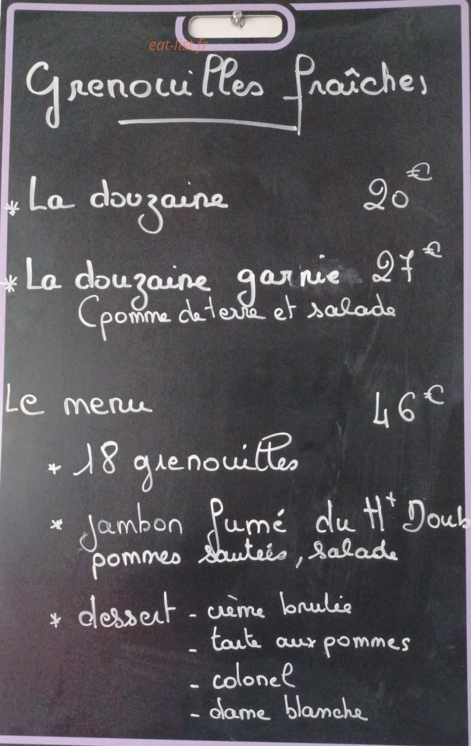 La Charmotte — carte page 1