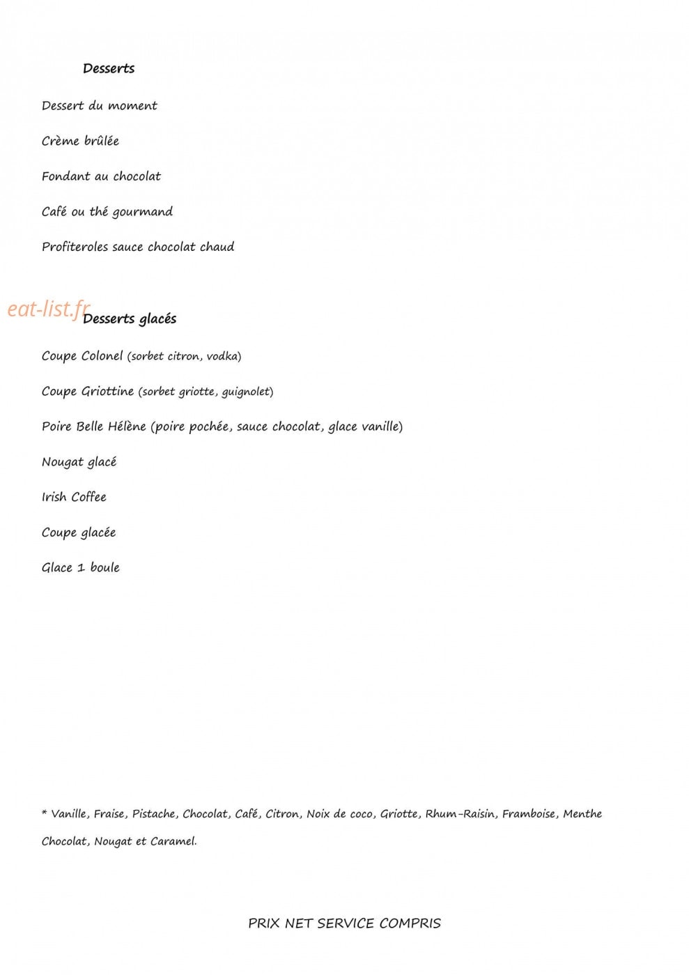 Les Iris — carte page 3