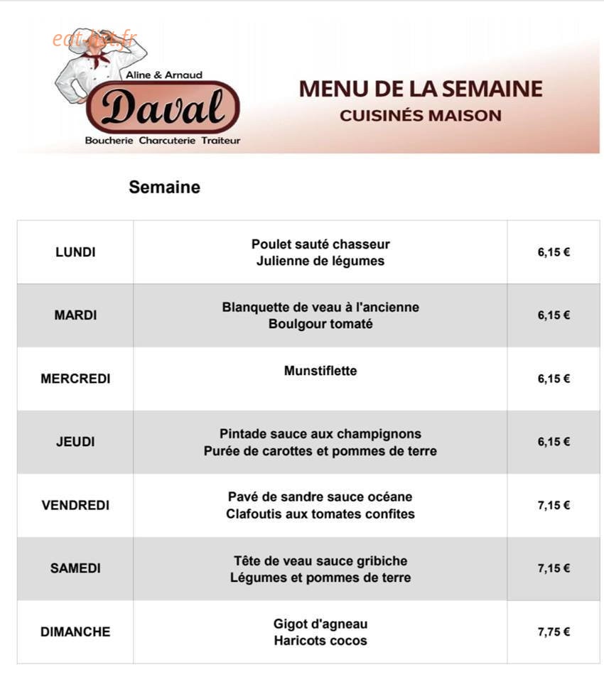 Épicerie Raddonnaise — carte page 1