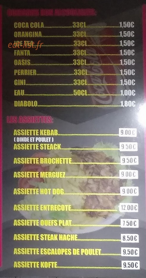 Chez Melissa — carte page 2