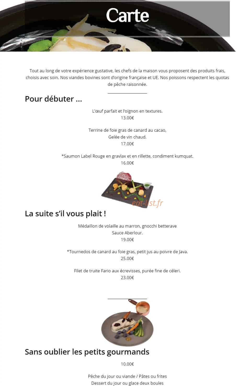 L'annexe du café français — carte page 1