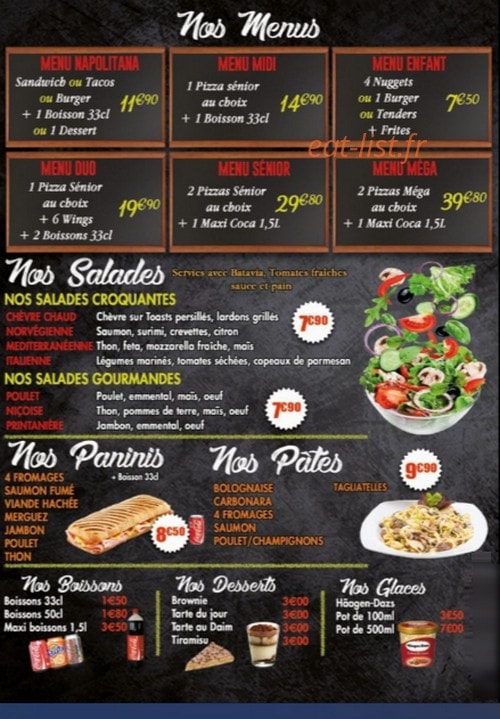 Napolitana — carte page 3