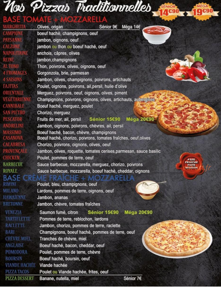 Napolitana — carte page 2
