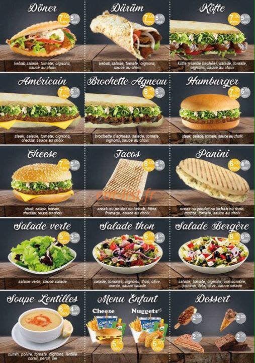 Le Bistrot — carte page 2