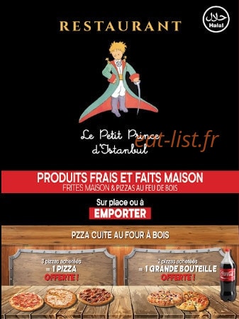 Le petit prince D,istanbul — carte page 1