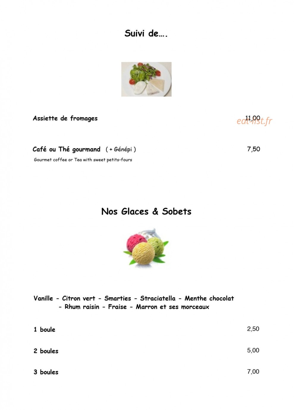 L'Ancolie — carte page 6