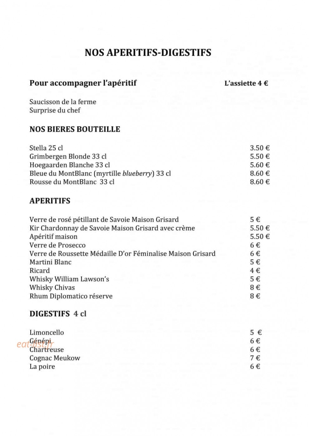 La Flam' — carte page 7
