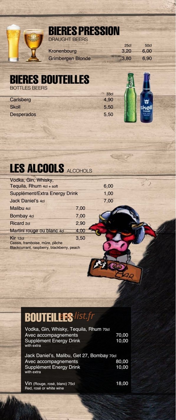 Le Moo — carte page 2