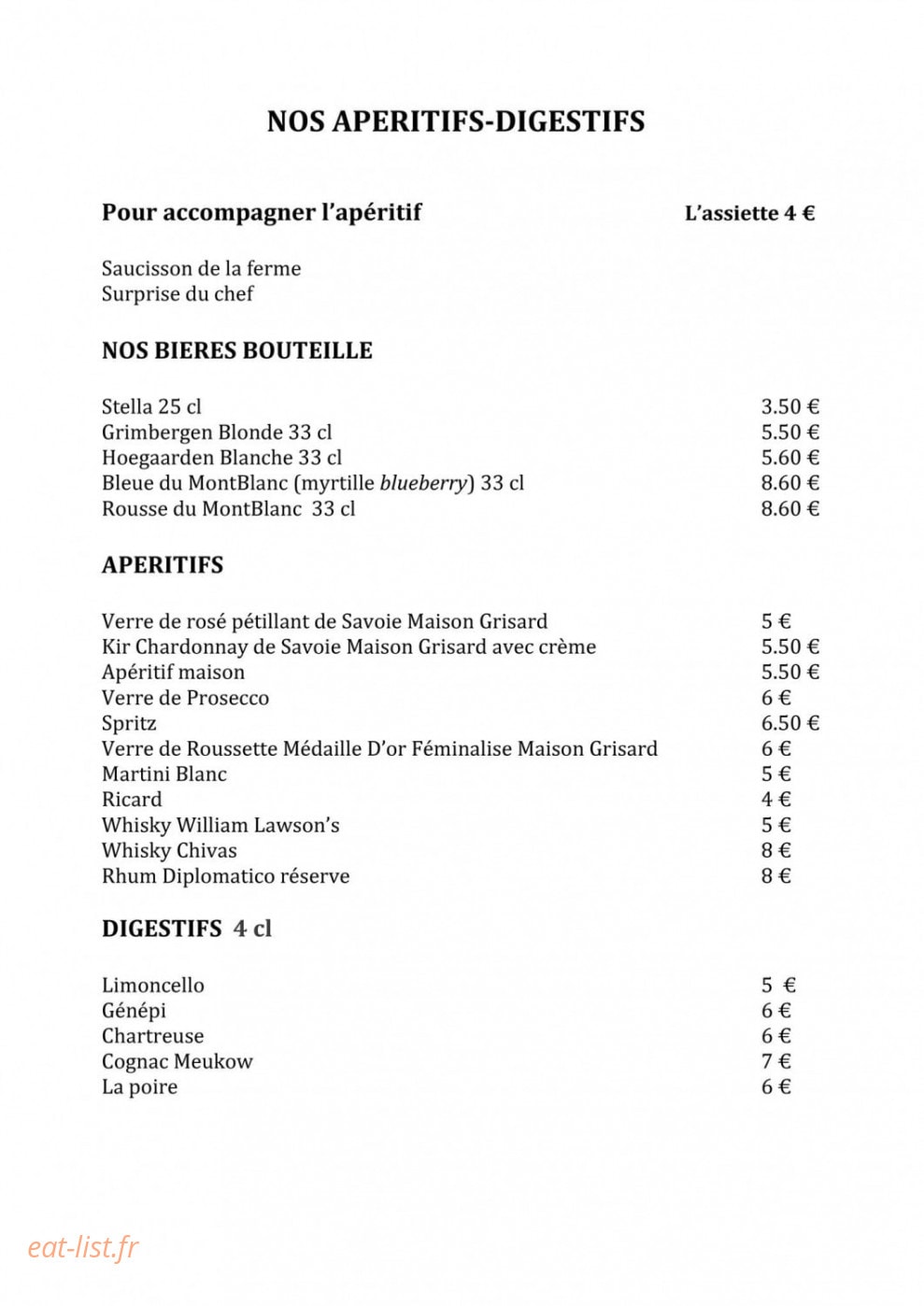 Les Marmottes — carte page 6