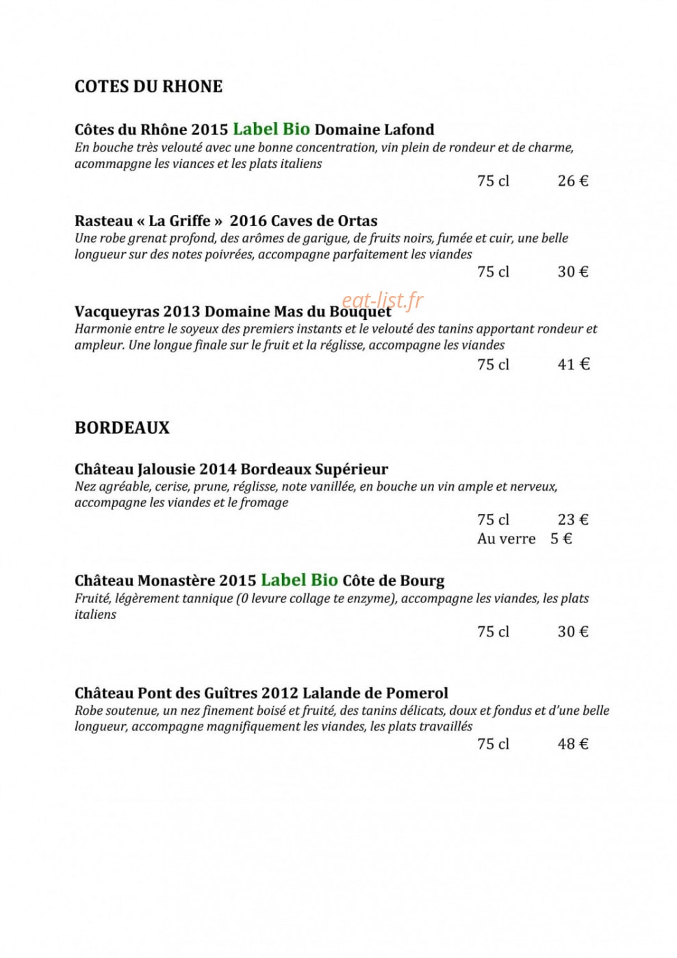 Les Marmottes — carte page 9