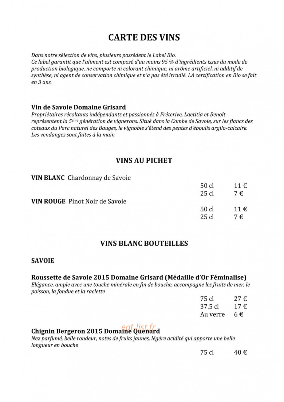 Les Marmottes — carte page 7