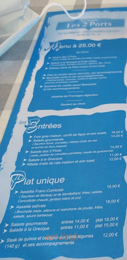 Les deux ports — carte page 1