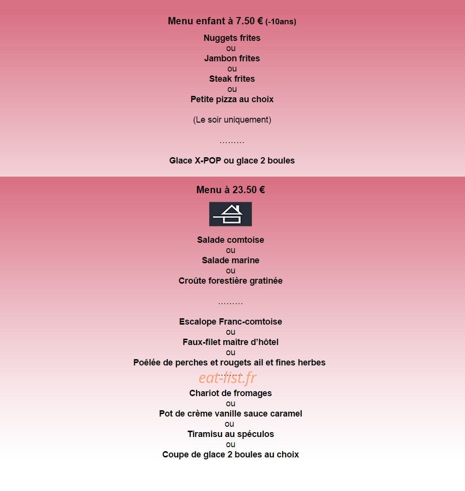 Le Chanois — carte page 1