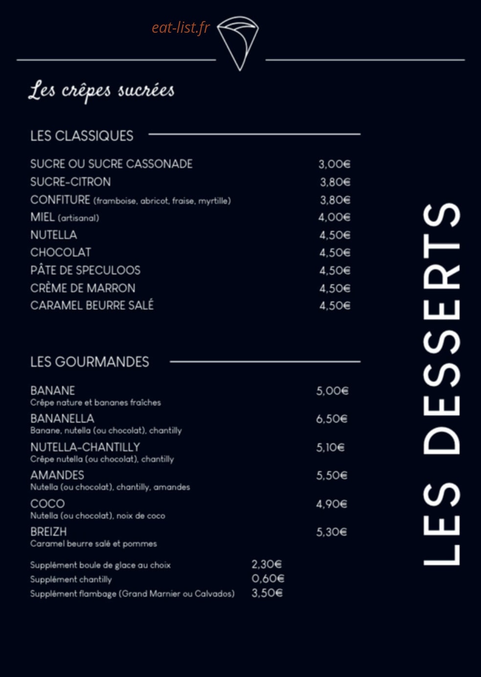 Autour d'une crêpe — carte page 2