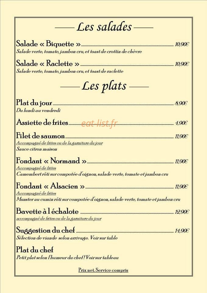 Le Piccadilly — carte page 2