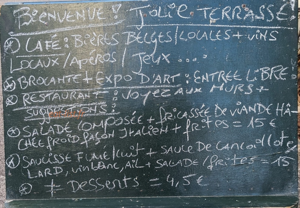 Aux trois Rois — carte page 1