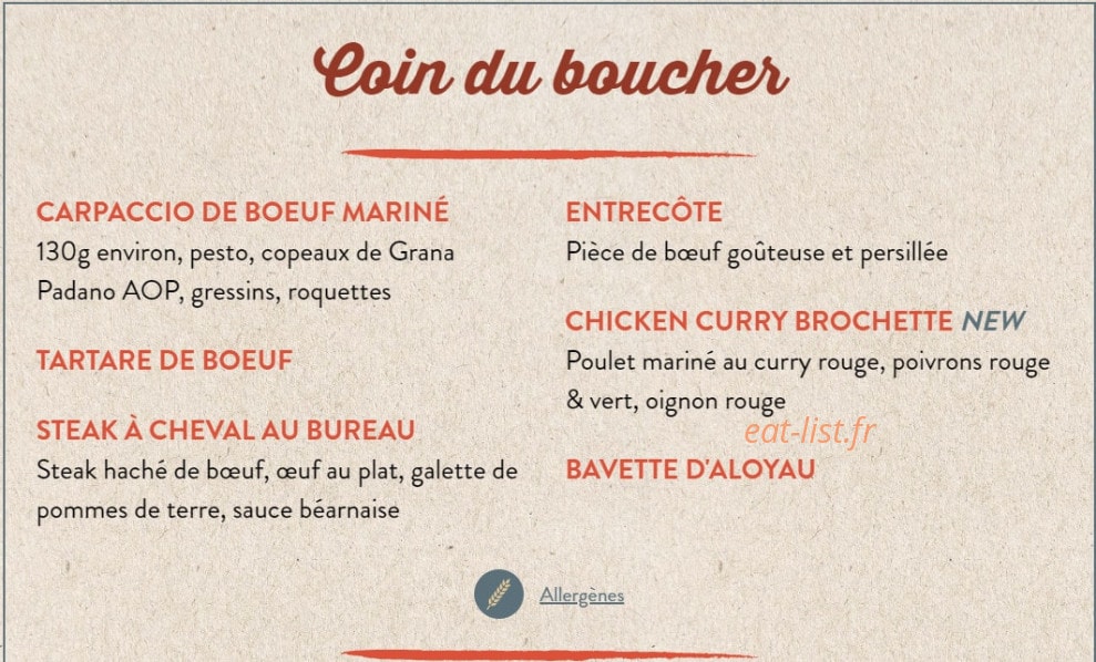 Au Bureau — carte page 3