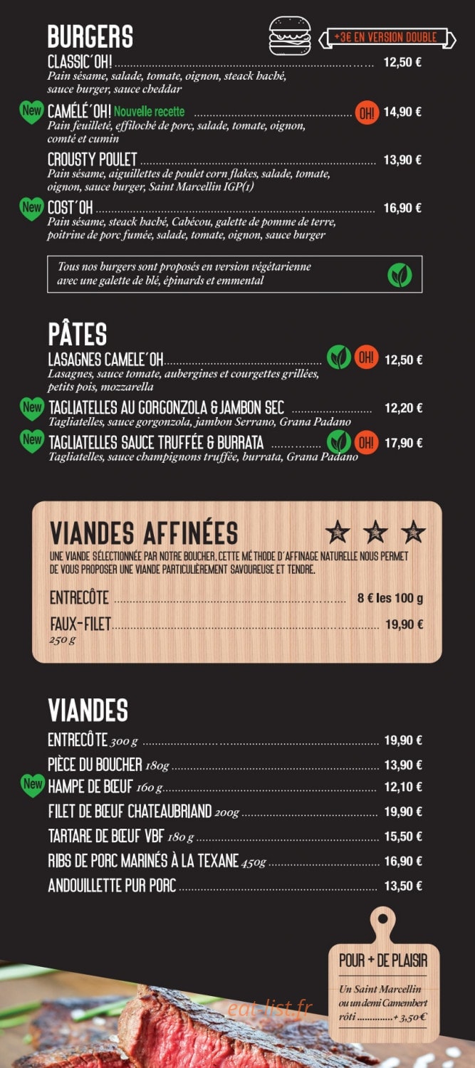 Camele'oh — carte page 2