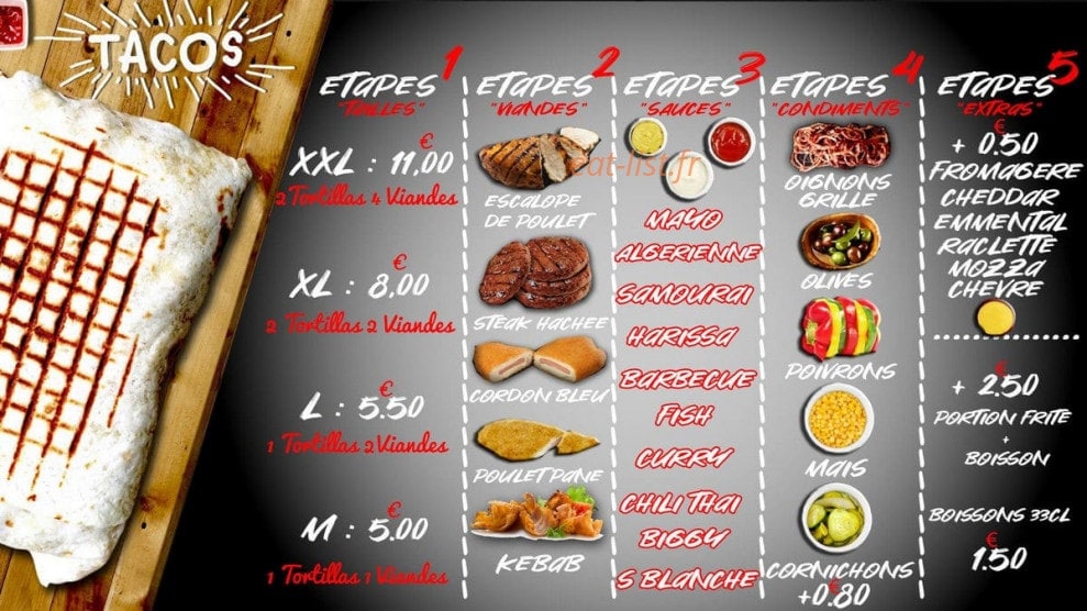 Kebab Go — carte page 2