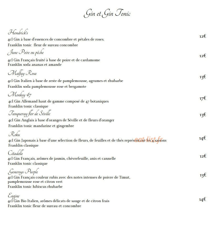 L’Orso — carte page 8