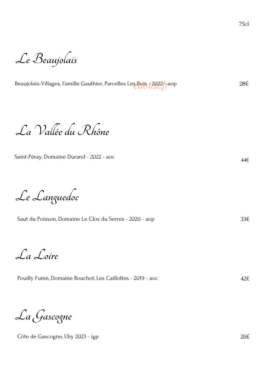 L’Orso — carte page 11