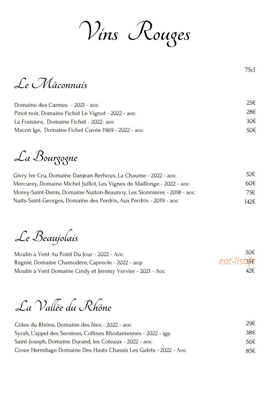 L’Orso — carte page 12