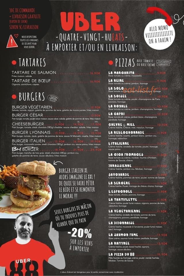 Le 88 — carte page 1