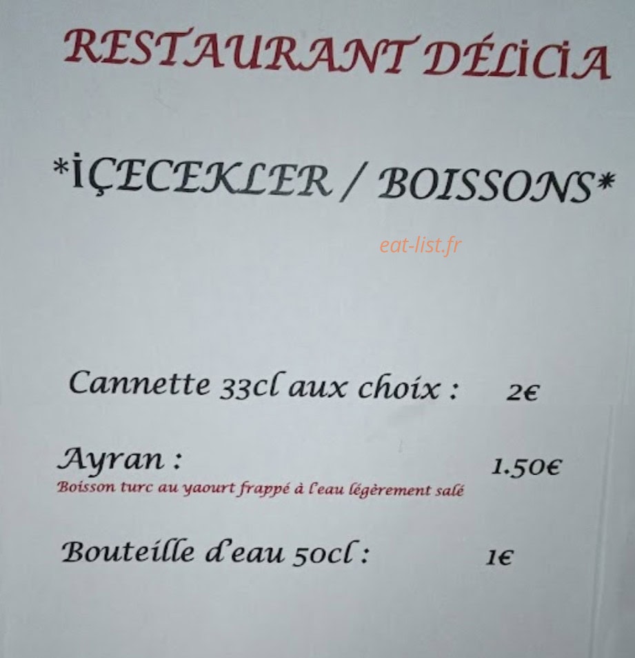 Le Délicia — carte page 4