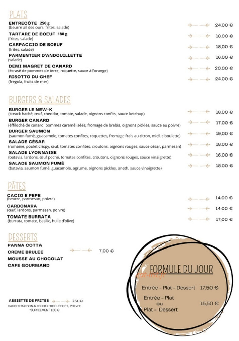 Le New-K — carte page 1