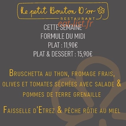 Le petit Bouton D'or — carte page 1